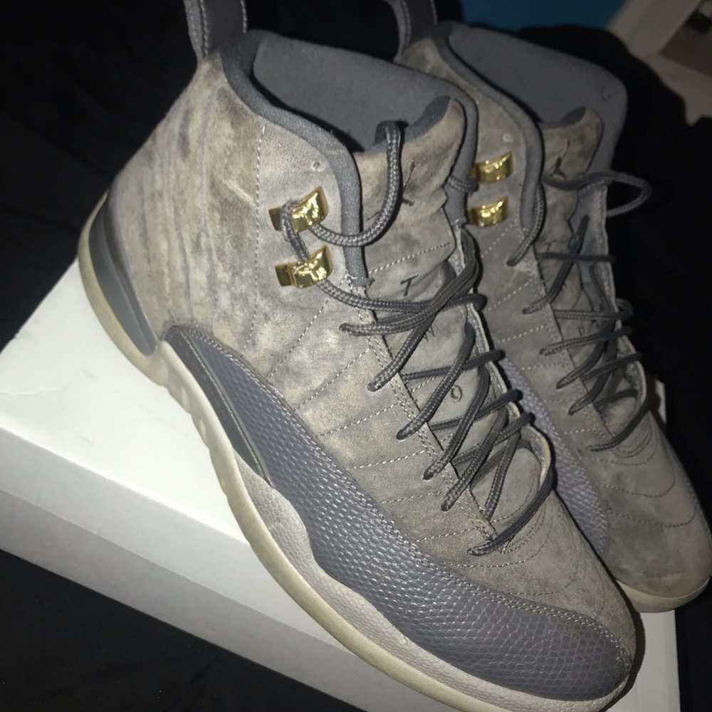 air jordan 12 wolf grey